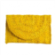 Top It Off womens eliza rattan woven straw clutch in yellow