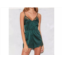 Fleur Du Mal lace romper in evergreen