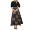 Oliphant swing skirt in rosa black