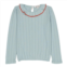 Hello Simone girls nora t-shirt in cloud blue