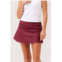 Birdie & Ace everyday tour skort in maroon