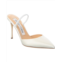 Sergio Rossi godiva bridal satin pump