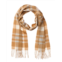 Amicale Cashmere exploded plaid cashmere scarf