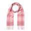 Amicale cashmere ombre windowpane cashmere scarf