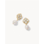 Spartina 449 womens rococo drop earrings in pearl