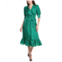 Sandro silk wrap dress