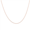 SSELECTS 14k rose gold rope chain with spring ring clasp