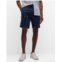 Onia men stretch linen pull on cargo short in deep navy
