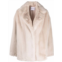 STAND STUDIO womens savannah faux fur jacket in off white