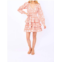 Marea grace ruffle dress in sorbet