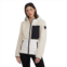 Pajar womens fawn lightweight mixed media jacket with fixed hood