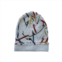 Autumn Cashmere cashmere paint splatter beanie in sleet