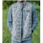 BURLEBO mens classic deer puffer vest in camo