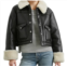 Rails imani jacket in black/ivory