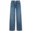 Frame womens le slim palazzo jeans flip raw after