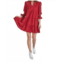 Simply Southern corduroy dress in red