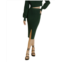 Aureum knit pencil skirt in hunter