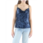 Generation Love monet womens sequin cowlneck cami