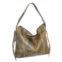 Nino Bossi aviator leather shoulder bag in green