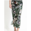 Go by Go Silk womens printed skirt in garden grove