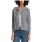 Forte Cashmere wool & cashmere-blend luxe cable cardigan