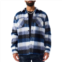 JORDAN CRAIG see you in paradise flannel shacket in blue