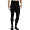 Capezio mens knit footed tights with back seams in black