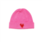 KERRI ROSENTHAL womens love cashmere beanie in pop pink