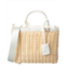 Surell accessories picnic straw crossbody