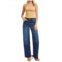 RISEN mid rise baggy jeans in dark blue