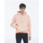 The Kooples pink cotton hoodie with logo on the chest