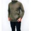 Mono b fleece hoodie in olive