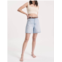 ROLLA super mirage denim short in lyocell blue