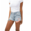 Silver Jeans Co boyfriend mid rise luxe stretch americana shorts in heritage