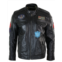 TruClothing leather jacket badge racing us pilot
