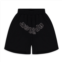 SP5DER black og web v2 rhinestone shorts