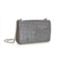 Judith Leiber Couture cricket squares gray