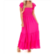 Ces Femme what happens now maxi dress in hot pink