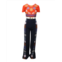 Peter Pilotto embroidered jumpsuit in multicolor polyamide