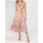 LAVENDER BROWN giselle dress in lilac multi