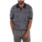 Maison Kitsune abstract daisy jacquard polo shirt