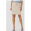 ESQUALO pleather skirt in sand