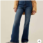 LEVI 70s high rise flare jeans in blue