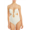 Johanna Ortiz womens solid recycled polyester one-piece swimsuit