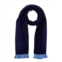 Hannah Rose contrast ruffle edges rib scarf
