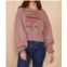 People of Leisure rolling stones london 1962 sweatshirt in chocolate