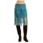 VOCAL APPAREL teal studded fringe skirt