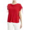 Max Studio dolman sleeve linen-blend sweater
