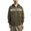 Museum of Peace & Quiet zip up jacket in coffee
