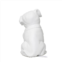 Simple Designs porcelain puppy dog shaped table lamp